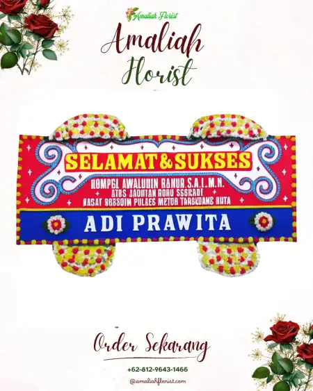 Papan Bunga Ucapan Selamat Akad Nikah Jakarta