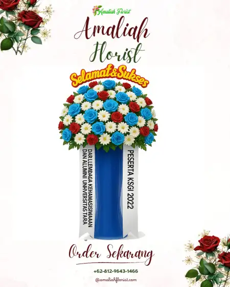 Standing Flowers Akad Nikah Jakarta